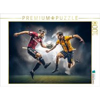 CALVENDO Puzzle Fussball 1000 Teile Lege-Größe 64x48cm Foto-Puzzle für glückliche Stunden von Calvendo Puzzle