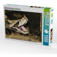 CALVENDO Puzzle Gefährliche Schlangen - Gabunviper 1000 Teile Lege-Größe 64 x 48 cm Foto-Puzzle Bild von Michael Herzog von Calvendo Puzzle
