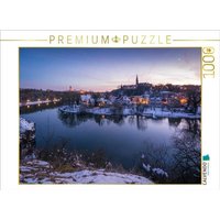 CALVENDO Puzzle Giebichenstein und Kröllwitz in Halle 1000 Teile Lege-Größe 64x48cm Foto-Puzzle für glückliche Stunden von CALVENDO Verlag GmbH