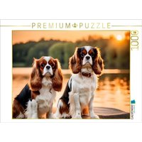 CALVENDO Puzzle Goldige Kavalier King Charles Spaniel 1000 Teile Lege-Größe 64x48cm Foto-Puzzle für glückliche Stunden CALVENDO Puzzle Goldige Kavalier King Charles Spaniel 1000 Teile Lege-Größe 64x48cm Foto-Puzzle für glückliche Stunden von Calvendo Puzzle
