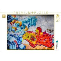 CALVENDO Puzzle Graffiti an der Turnhalle Gamigstraße 500 Teile Lege-Größe 48 × 36 cm Foto-Puzzle für Erwachsene CALVENDO Puzzle Graffiti an der Turnhalle Gamigstraße 500 Teile Lege-Größe 48 × 36 cm Foto-Puzzle für Erwachsene von Calvendo Puzzle