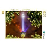 CALVENDO Puzzle Grand Départ - Der Rheinturm in leuchtenden Nationalfarben von Frankreich 500 Teile Lege-Größe 48 × 36 cm Foto-Puzzle für Erwachsene CALVENDO Puzzle Grand Départ - Der Rheinturm in leuchtenden Nationalfarben von Frankreich 500 Teile Lege-Größe 48 × 36 cm Foto-Puzzle für Erwachsene von Calvendo Puzzle