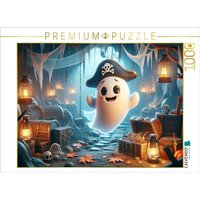CALVENDO Puzzle Gruselige Abenteuer in der verlassenen Piratenhöhle 1000 Teile Lege-Größe 64x48cm Foto-Puzzle für glückliche Stunden von Calvendo Puzzle