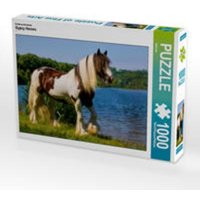 CALVENDO Puzzle Gypsy Horses 1000 Teile Lege-Größe 64 x 48 cm Foto-Puzzle Bild von weh-zet von Calvendo Puzzle