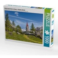 CALVENDO Puzzle Heilig Geist Kirche in Kasern, Hinteres Ahrntal 1000 Teile Lege-Größe 64 x 48 cm Foto-Puzzle Bild von Christian Müringer von Calvendo Puzzle