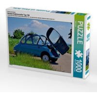 CALVENDO Puzzle Heinkel Kabinenroller Typ 154 1000 Teile Lege-Größe 64 x 48 cm Foto-Puzzle Bild von Ingo Laue von xxx