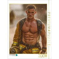 CALVENDO Puzzle Heißer Feuerwehrmann mit freiem Oberkörper unter Wasserstrahl 2000 Teile Lege-Größe 90x67cm Foto-Puzzle für glückliche Stunden CALVENDO Puzzle Heißer Feuerwehrmann mit freiem Oberkörper unter Wasserstrahl 2000 Teile Lege-Größe 90x67cm Foto-Puzzle für glückliche Stunden von Calvendo Puzzle