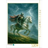 CALVENDO Puzzle Heldenritt durch den Sturm - Ritter auf Pferd 1000 Teile Lege-Größe 64x48cm Foto-Puzzle für glückliche Stunden CALVENDO Puzzle Heldenritt durch den Sturm - Ritter auf Pferd 1000 Teile Lege-Größe 64x48cm Foto-Puzzle für glückliche Stunden von Calvendo Puzzle