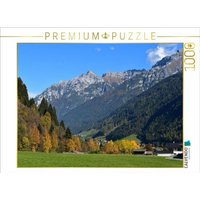 CALVENDO Puzzle Herbst im Stubaital bei Milders 1000 Teile Lege-Größe 64x48cm Foto-Puzzle für glückliche Stunden von Calvendo Puzzle