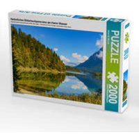 CALVENDO Puzzle Herbstliches Bilderbuchpanorama am klaren Wasser 2000 Teile Puzzle quer 2000 Teile Lege-Größe 90 × 67 cm Foto-Puzzle für glückliche Stunden CALVENDO Puzzle Herbstliches Bilderbuchpanorama am klaren Wasser 2000 Teile Puzzle quer 2000 Teile Lege-Größe 90 × 67 cm Foto-Puzzle für glückliche Stunden von Calvendo Puzzle