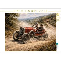 CALVENDO Puzzle Hermann Rützler aus Österreich belegte im Steyr Platz 15 bei der Targa Florio des Jahres 1922. 1000 Teile Lege-Größe 64 × 48 cm Foto-Puzzle für glückliche Stunden von Calvendo Puzzle