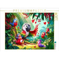 CALVENDO Puzzle Herzflüsterer des Dschungels: Der charismatische Papagei 1000 Teile Lege-Größe 64x48cm Foto-Puzzle für glückliche Stunden CALVENDO Puzzle Herzflüsterer des Dschungels: Der charismatische Papagei 1000 Teile Lege-Größe 64x48cm Foto-Puzzle für glückliche Stunden von Calvendo Puzzle