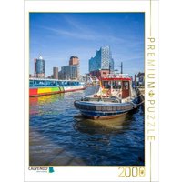CALVENDO Puzzle Im Hamburger Hafen 2000 Teile Lege-Größe 90 × 67 cm Foto-Puzzle für glückliche Stunden CALVENDO Puzzle Im Hamburger Hafen 2000 Teile Lege-Größe 90 × 67 cm Foto-Puzzle für glückliche Stunden von Calvendo Puzzle