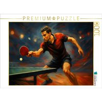 CALVENDO Puzzle Im Rhythmus des Rückschlags 1000 Teile Lege-Größe 64x48cm Foto-Puzzle für glückliche Stunden von Calvendo Puzzle