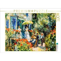 CALVENDO Puzzle Impressionistische Villa mit Menschen auf der Treppe im Garten 1000 Teile Lege-Größe 64x48cm Foto-Puzzle für glückliche Stunden CALVENDO Puzzle Impressionistische Villa mit Menschen auf der Treppe im Garten 1000 Teile Lege-Größe 64x48cm Foto-Puzzle für glückliche Stunden von Calvendo Puzzle