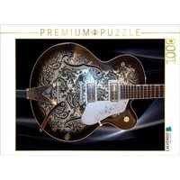 CALVENDO Puzzle Jazz-Style E-Gitarre Black Paisley Relic 1000 Teile Lege-Größe 64x48cm Foto-Puzzle für glückliche Stunden CALVENDO Puzzle Jazz-Style E-Gitarre Black Paisley Relic 1000 Teile Lege-Größe 64x48cm Foto-Puzzle für glückliche Stunden von Calvendo Puzzle