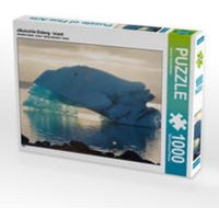 CALVENDO Puzzle Jökulsárlón Eisberg - Island 1000 Teile Lege-Größe 64 x 48 cm Foto-Puzzle Bild von Johann Schörkhuber von Calvendo Puzzle