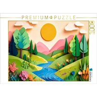 CALVENDO Puzzle Juli: Abkühlung in der Sommerhitze bietet das kühle Wasser des kleinen Bachs. 1000 Teile Lege-Größe 64x48cm Foto-Puzzle für glücklic CALVENDO Puzzle Juli: Abkühlung in der Sommerhitze bietet das kühle Wasser des kleinen Bachs. 1000 Teile Lege-Größe 64x48cm Foto-Puzzle für glücklic von Calvendo Puzzle
