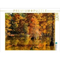CALVENDO Puzzle Kanufahrer und Sumpfzypressen im Trap Pond State Park - Delaware 1000 Teile Lege-Größe 64x48cm Foto-Puzzle für glückliche Stunden CALVENDO Puzzle Kanufahrer und Sumpfzypressen im Trap Pond State Park - Delaware 1000 Teile Lege-Größe 64x48cm Foto-Puzzle für glückliche Stunden von Calvendo Puzzle