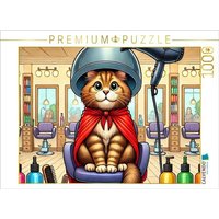 CALVENDO Puzzle Katzen-Glamour 1000 Teile Lege-Größe 64x48cm Foto-Puzzle für glückliche Stunden von Calvendo Puzzle