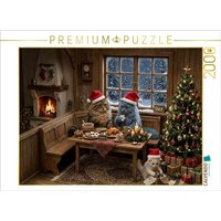 CALVENDO Puzzle Katzenweihnacht am Kamin 2000 Teile Lege-Größe 90 × 67 cm Foto-Puzzle für glückliche Stunden CALVENDO Puzzle Katzenweihnacht am Kamin 2000 Teile Lege-Größe 90 × 67 cm Foto-Puzzle für glückliche Stunden von CALVENDO Verlag GmbH