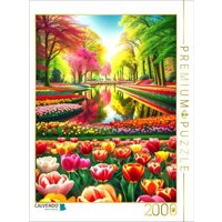 CALVENDO Puzzle Keukenhofs Blumenparadies in den Niederlanden 2000 Teile Lege-Größe 90x67cm Foto-Puzzle für glückliche Stunden CALVENDO Puzzle Keukenhofs Blumenparadies in den Niederlanden 2000 Teile Lege-Größe 90x67cm Foto-Puzzle für glückliche Stunden von Calvendo Puzzle