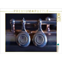 CALVENDO Puzzle Klappe einer Querflöte 1000 Teile Lege-Größe 64x48cm Foto-Puzzle für glückliche Stunden CALVENDO Puzzle Klappe einer Querflöte 1000 Teile Lege-Größe 64x48cm Foto-Puzzle für glückliche Stunden von Calvendo Puzzle
