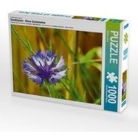 CALVENDO Puzzle Kornblumen - Blaue Schönheiten 1000 Teile Lege-Größe 64 x 48 cm Foto-Puzzle Bild von Sabine Löwer von xxx