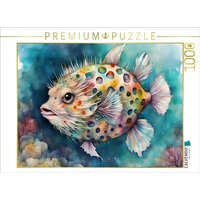 CALVENDO Puzzle Kugelfisch 1000 Teile Lege-Größe 64x48cm Foto-Puzzle für glückliche Stunden CALVENDO Puzzle Kugelfisch 1000 Teile Lege-Größe 64x48cm Foto-Puzzle für glückliche Stunden von Calvendo Puzzle