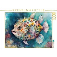 CALVENDO Puzzle Kugelfisch 1000 Teile Lege-Größe 64x48cm Foto-Puzzle für glückliche Stunden von Calvendo Puzzle