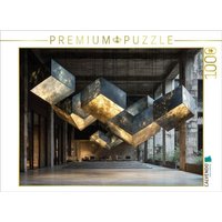 CALVENDO Puzzle LUXON RAW - Licht in seiner pursten Form, eingefasst in Beton 1000 Teile Lege-Größe 64x48cm Foto-Puzzle für glückliche Stunden von Calvendo Puzzle