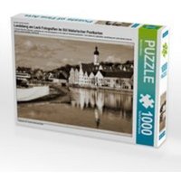 CALVENDO Puzzle Landsberg am Lech Fotografien im Stil historischer Postkarten 1000 Teile Lege-Größe 64 x 48 cm Foto-Puzzle Bild von Martina Marten von CALVENDO Verlag GmbH