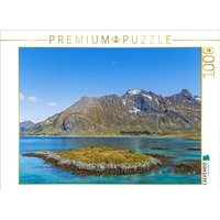 CALVENDO Puzzle Landschaft bei Fredvang, Lofoten 1000 Teile Lege-Größe 64x48cm Foto-Puzzle für glückliche Stunden von Calvendo Puzzle
