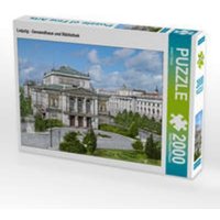 CALVENDO Puzzle Leipzig - Gewandhaus und Bibliothek 2000 Teile Puzzle quer 2000 Teile Lege-Größe 90 × 67 cm Foto-Puzzle für glückliche Stunden CALVENDO Puzzle Leipzig - Gewandhaus und Bibliothek 2000 Teile Puzzle quer 2000 Teile Lege-Größe 90 × 67 cm Foto-Puzzle für glückliche Stunden von Calvendo Puzzle