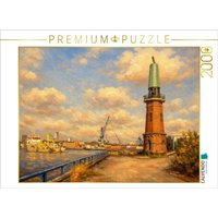 CALVENDO Puzzle Leuchtturm Ellerholzhafen - Hamburg Steinwerder 2000 Teile Lege-Größe 90 × 67 cm Foto-Puzzle für glückliche Stunden CALVENDO Puzzle Leuchtturm Ellerholzhafen - Hamburg Steinwerder 2000 Teile Lege-Größe 90 × 67 cm Foto-Puzzle für glückliche Stunden von Calvendo Puzzle