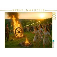 CALVENDO Puzzle Litha - Fest der Kelten 1000 Teile Lege-Größe 64x48cm Foto-Puzzle für glückliche Stunden von Calvendo Puzzle