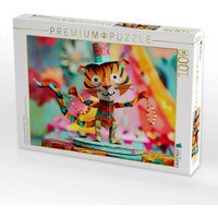 CALVENDO Puzzle Lustiger Tiger aus Origami-Papier im Zirkus 1000 Teile Lege-Größe 64x48cm Foto-Puzzle für glückliche Stunden CALVENDO Puzzle Lustiger Tiger aus Origami-Papier im Zirkus 1000 Teile Lege-Größe 64x48cm Foto-Puzzle für glückliche Stunden von Calvendo Puzzle