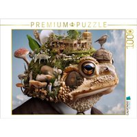 CALVENDO Puzzle Märchenhafte Krötenstadt 1000 Teile Lege-Größe 64x48cm Foto-Puzzle für glückliche Stunden von Calvendo Puzzle