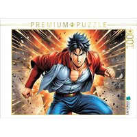 CALVENDO Puzzle Manga Superheld Riku Arashino - Der Sturmwanderer 1000 Teile Lege-Größe 64x48cm Foto-Puzzle für glückliche Stunden von Calvendo Puzzle