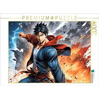 CALVENDO Puzzle Manga Superheld Takao Fushimi - Der Schattenkrieger 2000 Teile Lege-Größe 90x67cm Foto-Puzzle für glückliche Stunden von Calvendo Puzzle