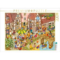 CALVENDO Puzzle Mein Dorf im Frühling 2000 Teile Lege-Größe 90x67cm Foto-Puzzle für glückliche Stunden von CALVENDO Verlag GmbH