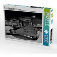 CALVENDO Puzzle Messerschmitt KR 200 in schwarzweiß 1000 Teile Lege-Größe 64 x 48 cm Foto-Puzzle Bild von Ingo Laue von xxx