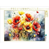 CALVENDO Puzzle Mohn 1000 Teile Lege-Größe 64x48cm Foto-Puzzle für glückliche Stunden von Calvendo Puzzle