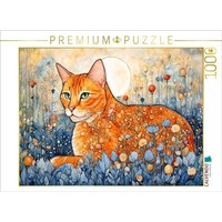 CALVENDO Puzzle Mondschein und Blütenzauber 1000 Teile Lege-Größe 64x48cm Foto-Puzzle für glückliche Stunden von Calvendo Puzzle