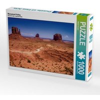 CALVENDO Puzzle Monument Valley 1000 Teile Lege-Größe 64 x 48 cm Foto-Puzzle Bild von Martin Knaack von Calvendo
