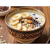 CALVENDO Puzzle Müsli Stillleben - Schokoladiger Trost mit Banane und Kakao 1000 Teile Lege-Größe 64x48cm Foto-Puzzle für glückliche Stunden von Calvendo Puzzle