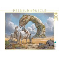 CALVENDO Puzzle Mystische Oroboros und Steinbauten 1000 Teile Lege-Größe 64 × 48 cm Foto-Puzzle für glückliche Stunden von Calvendo Puzzle
