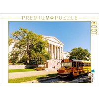 CALVENDO Puzzle National Gallery of Art und Schulbus - Washington, D.C. 1000 Teile Lege-Größe 64x48cm Foto-Puzzle für glückliche Stunden CALVENDO Puzzle National Gallery of Art und Schulbus - Washington, D.C. 1000 Teile Lege-Größe 64x48cm Foto-Puzzle für glückliche Stunden von Calvendo Puzzle