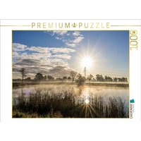 CALVENDO Puzzle Nebel im Moor 1000 Teile Lege-Größe 64x48cm Foto-Puzzle für glückliche Stunden von Calvendo Puzzle
