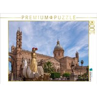 CALVENDO Puzzle Normannnendom in Palermo 1000 Teile Lege-Größe 64x48cm Foto-Puzzle für glückliche Stunden von Calvendo Puzzle